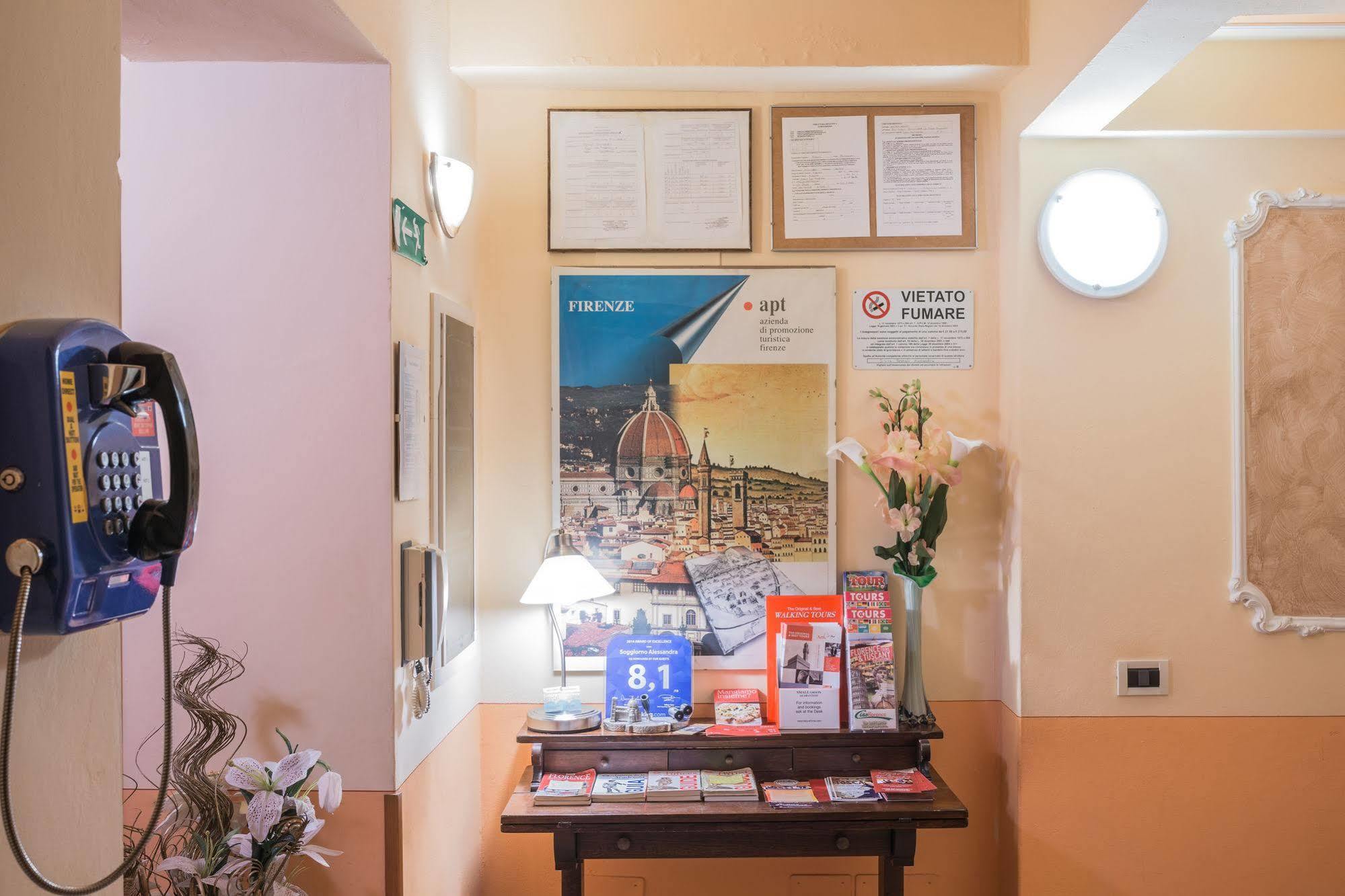 Soggiorno Alessandra Firenze Kültér fotó